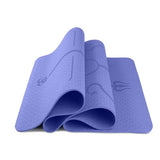 Position guide yoga mat