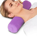 Velvet yoga bolster